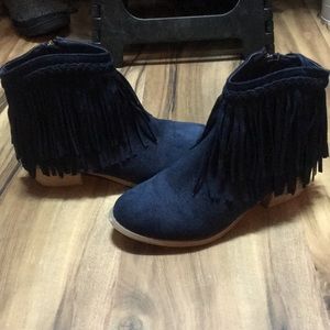 Bella Mare boots with fringe